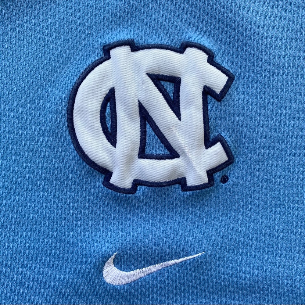 🔥Vintage 90s Nike North Carolina Warm-Up Jersey L - Picture 4 of 6